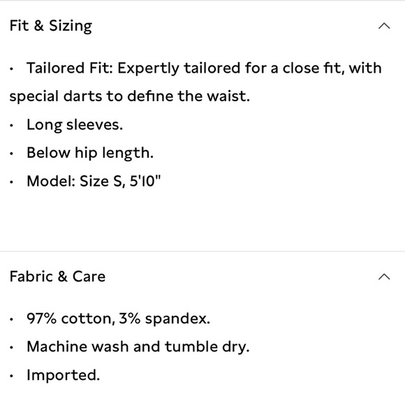 NWT Banana Republic Riley II Tailored Black Shirt Size 4 Petite - Picture 7 of 9